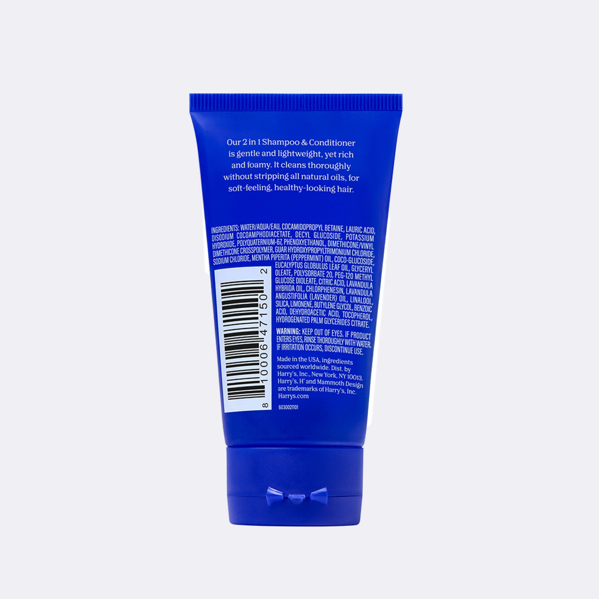 2 in 1 Shampoo & Conditioner - Everyday Bathroom Grooming Kit