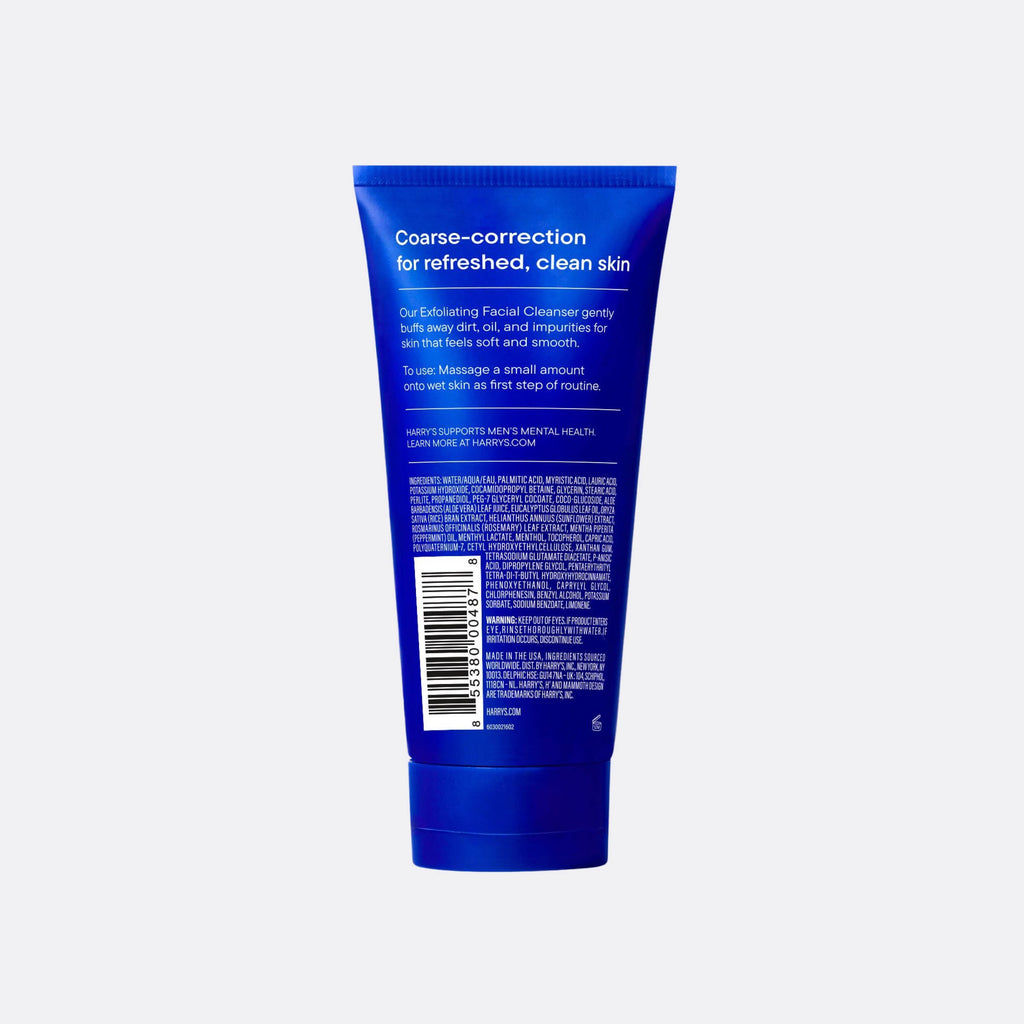 Exfoliating Facial Cleanser 5.1oz - Travel Ready Shower Gel