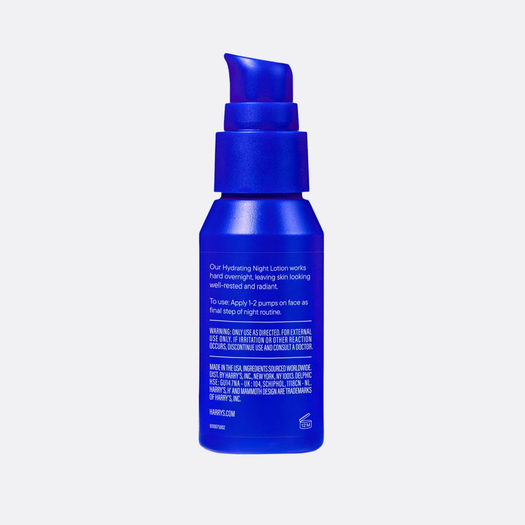 Hydrating Night Lotion 1.7oz - Shower Ready Travel Shave Kit