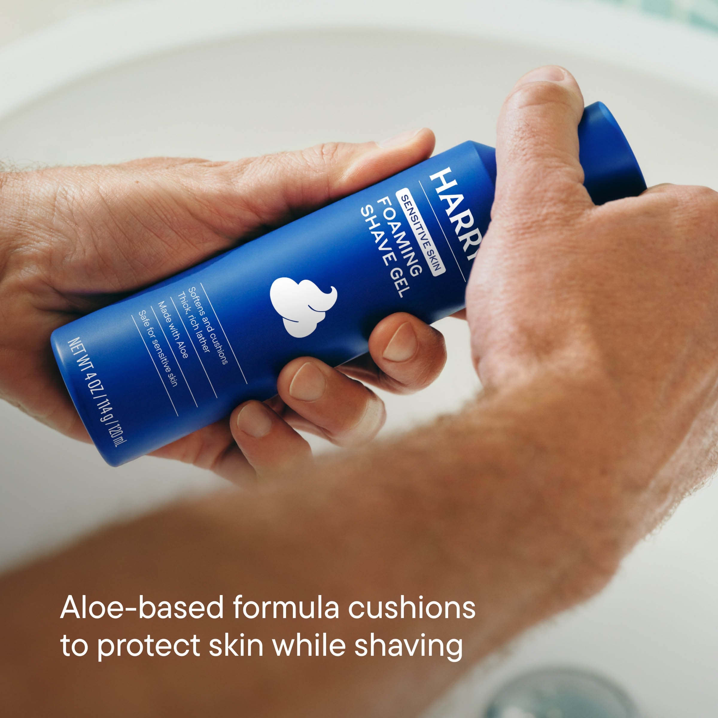 Harry's Original 24 Blades & Shave Gel - Routine Ready Foaming Shave Gel