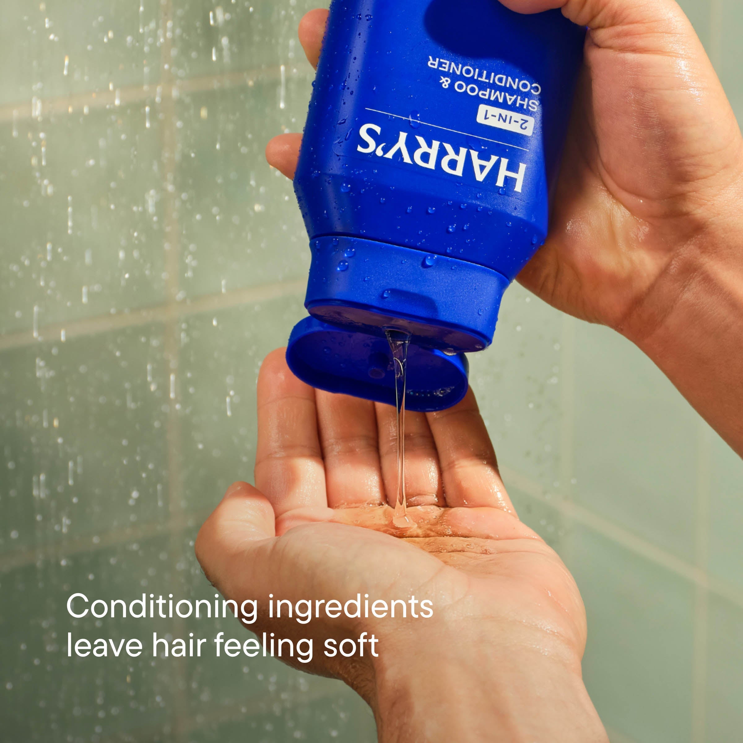 2 in 1 Shampoo & Conditioner - Everyday Bathroom Grooming Kit