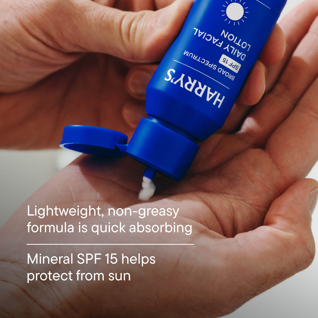 Daily Facial Lotion SPF 15 1.7oz - Grooming Shaving Razor