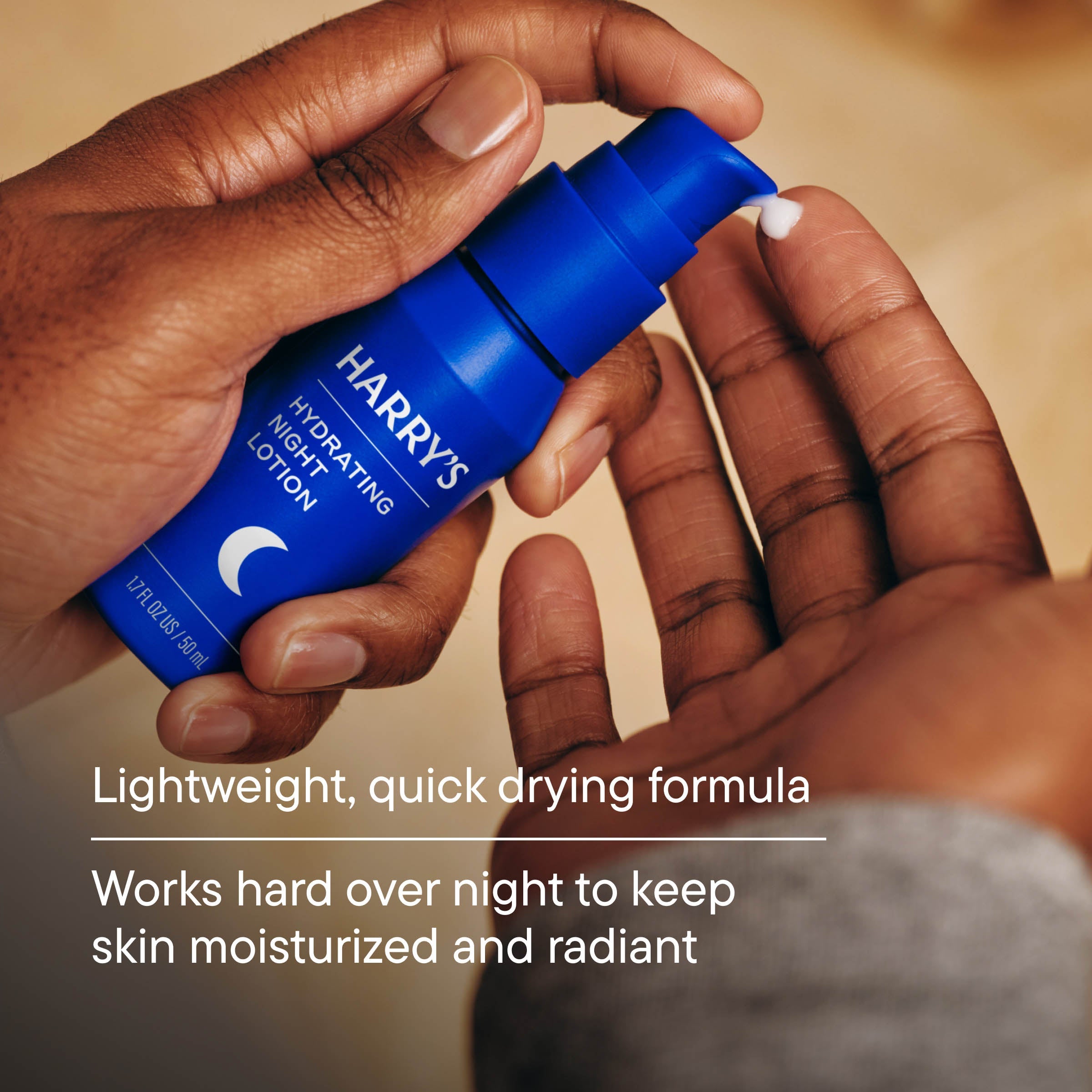Hydrating Night Lotion 1.7oz - Shower Ready Travel Shave Kit