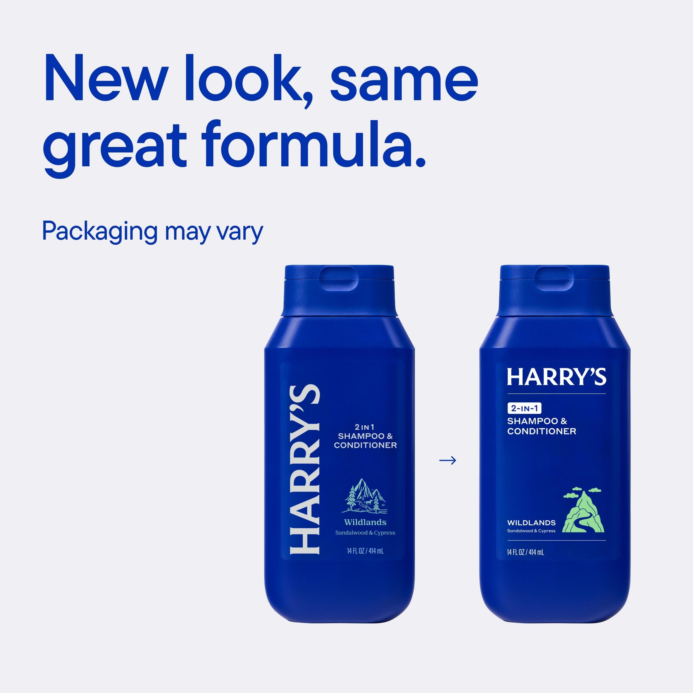 2 in 1 Shampoo & Conditioner - Everyday Bathroom Grooming Kit