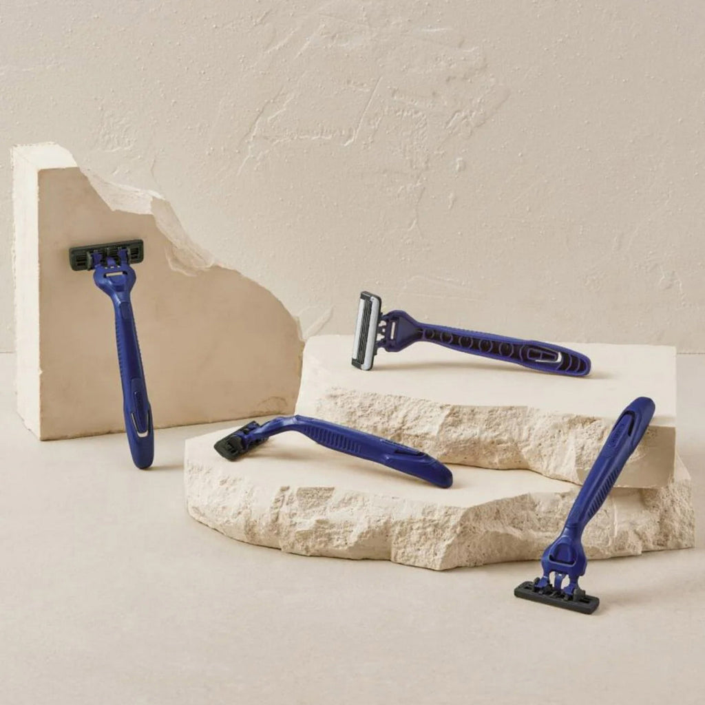 Disposable Razors - Midnight Blue - Classic Foaming Shave Gel