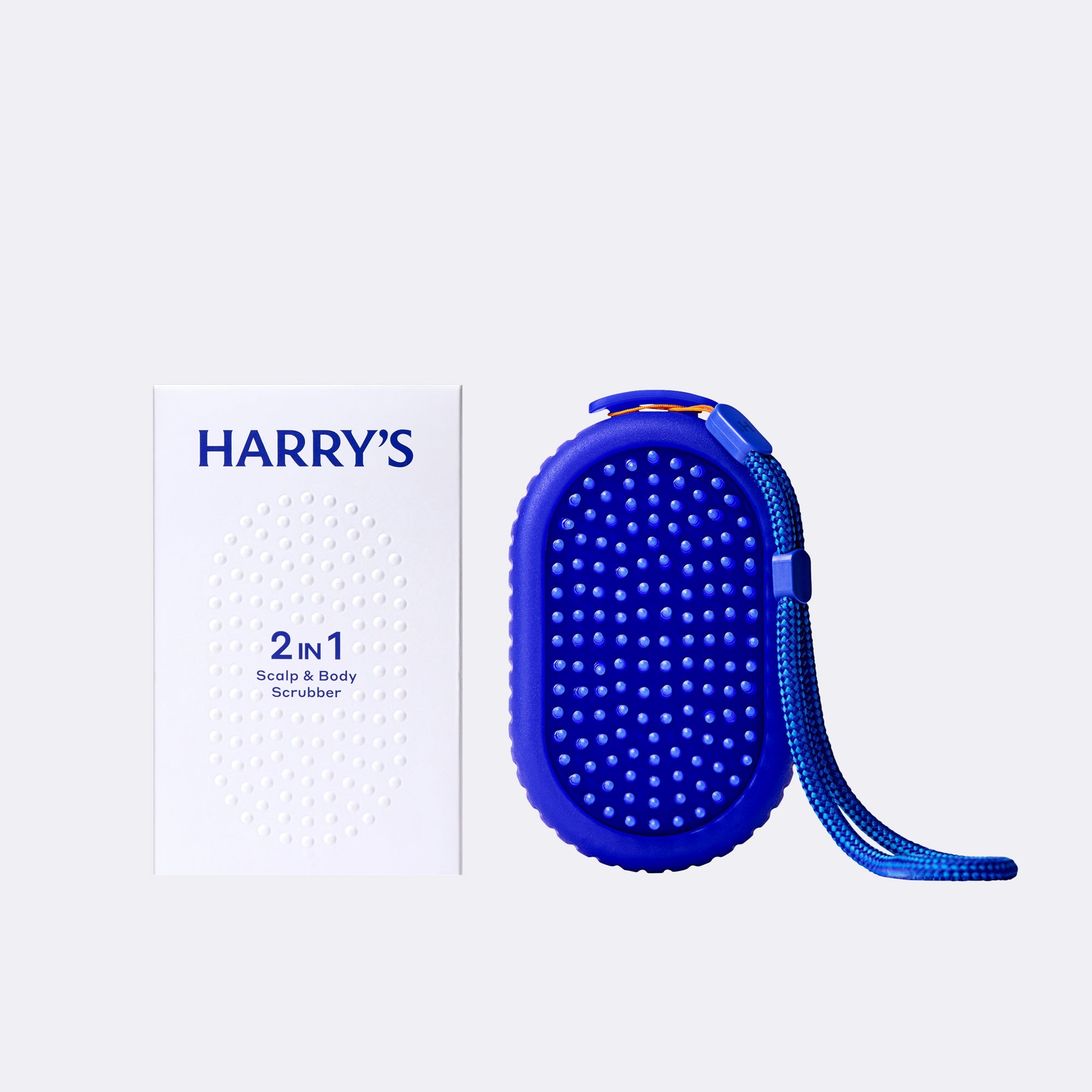 Harry’s 2 In 1 Scalp & Body Scrubber - Travel Ready Daily Shave Essentials