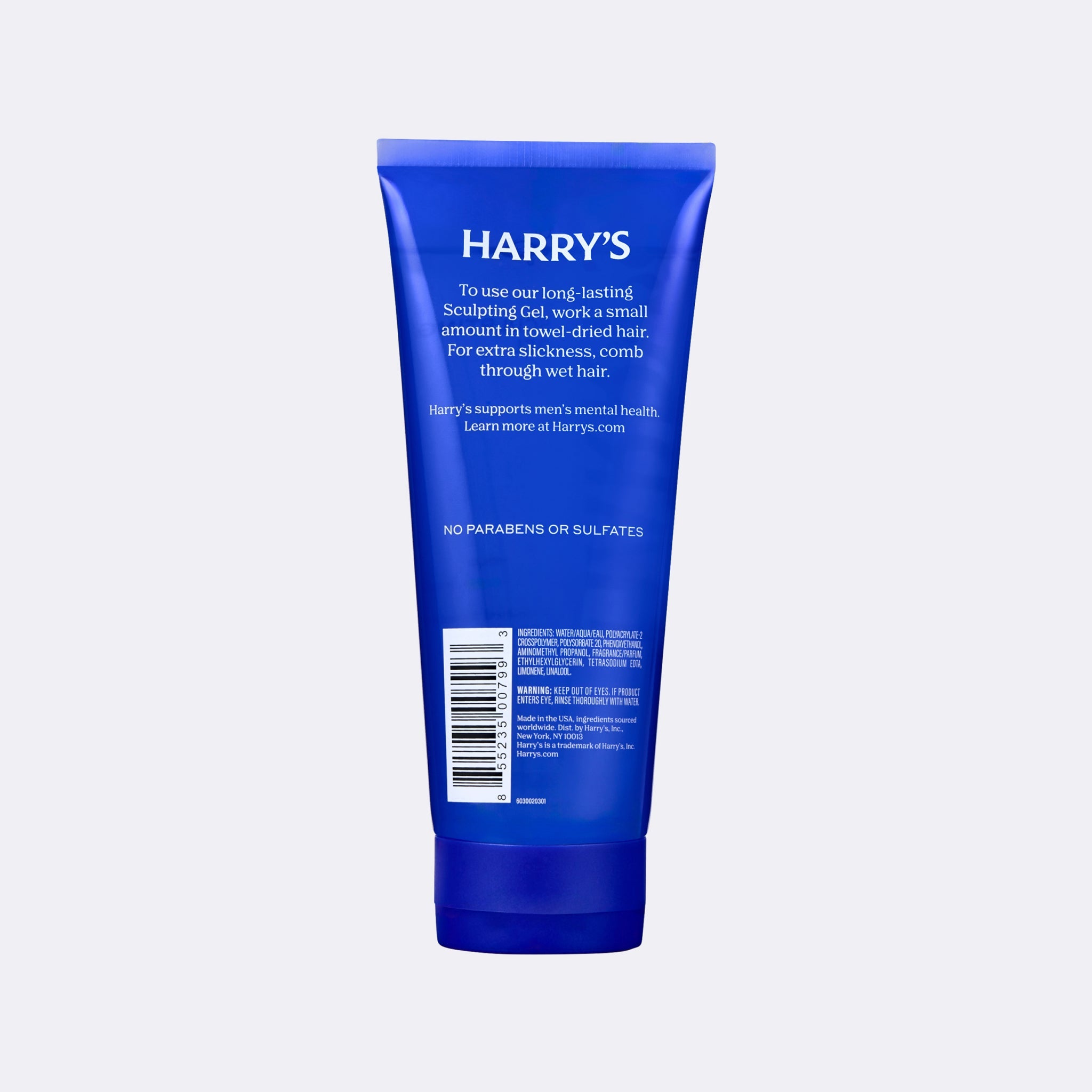 Sculpting Gel 6.7oz - Barbershop Style Bathroom Grooming Kit