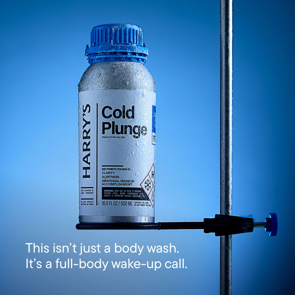 Cold Plunge Body Wash - Skin Friendly Easy Grip Razor